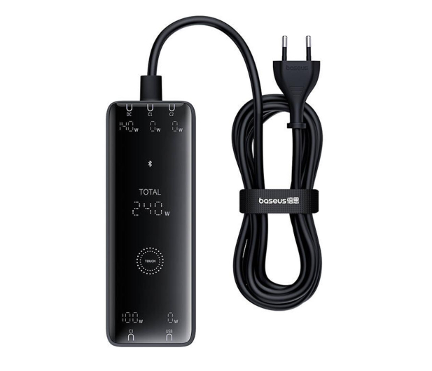 Baseus Ładowarka GaN 240W z cyfrowym panelem - 1275843 - zdjęcie 4